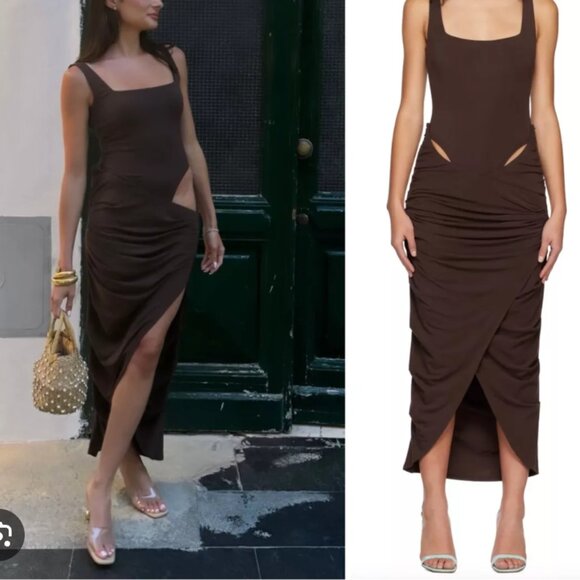 Paris Georgia Mariah Body Suit Dress NWT - Picture 1 of 5